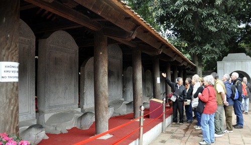 82 doctoral steles at Hanoi’s Temple of Literature recognized as national treasures - ảnh 1